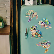 Load image into Gallery viewer, 7PCS Diamond Painting Magnets Refrigerator for Adults Kids (Deep Sea Turtle)
