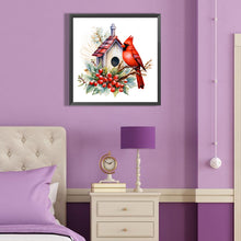 Load image into Gallery viewer, Diamond Painting - Full Round - cardinal on branch (40*40CM)
