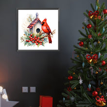 Load image into Gallery viewer, Diamond Painting - Full Round - cardinal on branch (40*40CM)