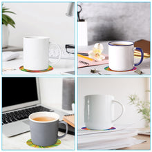 Load image into Gallery viewer, 8 PCS Acrylic Diamond Painting Coasters Kits with Holder for Adult(Typology Art)