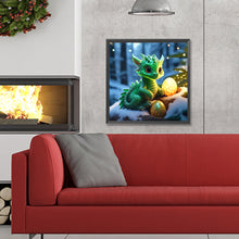 Load image into Gallery viewer, Diamond Painting - Full Round - The dragon that protects the light (30*30CM)