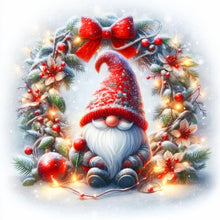 Load image into Gallery viewer, Diamond Painting - Full Round - christmas gnome (30*30CM)