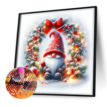 Load image into Gallery viewer, Diamond Painting - Full Round - christmas gnome (30*30CM)