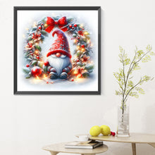 Load image into Gallery viewer, Diamond Painting - Full Round - christmas gnome (30*30CM)