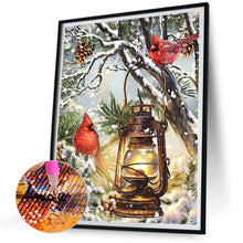 Load image into Gallery viewer, Diamond Painting - Full Round - winter bird (30*40CM)