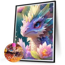 Load image into Gallery viewer, Diamond Painting - Full Round - Flowers and dragons (30*40CM)