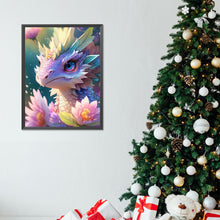 Load image into Gallery viewer, Diamond Painting - Full Round - Flowers and dragons (30*40CM)
