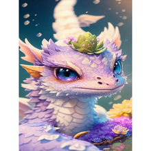 Load image into Gallery viewer, Diamond Painting - Full Round - Flowers and dragons (30*40CM)