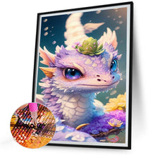 Load image into Gallery viewer, Diamond Painting - Full Round - Flowers and dragons (30*40CM)