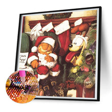 Load image into Gallery viewer, Diamond Painting - Full Round - Garfield and Odie (30*30CM)