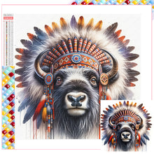 Load image into Gallery viewer, Diamond Painting - Full Square - indian yak (30*30CM)