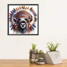 Load image into Gallery viewer, Diamond Painting - Full Square - indian yak (30*30CM)