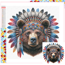 Load image into Gallery viewer, Diamond Painting - Full Square - indian bear (30*30CM)