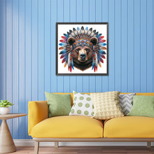Load image into Gallery viewer, Diamond Painting - Full Square - indian bear (30*30CM)