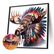 Load image into Gallery viewer, Diamond Painting - Full Square - indian elk (30*30CM)