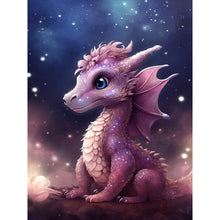 Load image into Gallery viewer, Diamond Painting - Full Round - Faerie Dragon (30*40CM)