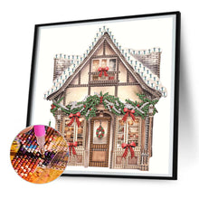 Load image into Gallery viewer, Diamond Painting - Partial Special Shaped - Christmas shop (25*25CM)