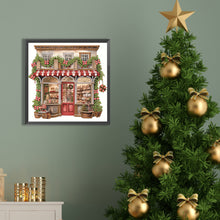 Load image into Gallery viewer, Diamond Painting - Partial Special Shaped - Christmas shop (25*25CM)
