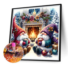 Load image into Gallery viewer, Diamond Painting - Full Square - Santa Claus and Elves (40*70CM)