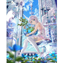 Load image into Gallery viewer, Diamond Painting - Full Round - girl angel (40*50CM)