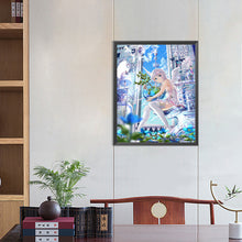 Load image into Gallery viewer, Diamond Painting - Full Round - girl angel (40*50CM)