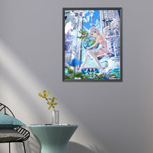Load image into Gallery viewer, Diamond Painting - Full Round - girl angel (40*50CM)