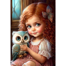 Load image into Gallery viewer, Diamond Painting - Full Square - Girls and cute pets (50*70CM)