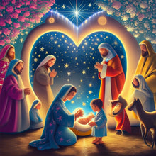 Load image into Gallery viewer, AB Diamond Painting - Full Round - birth of life (30*30CM)