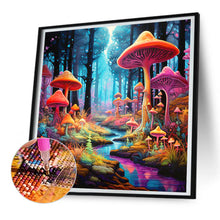 Load image into Gallery viewer, Diamond Painting - Full Round - Fantasy Mushroom Forest (30*30CM)