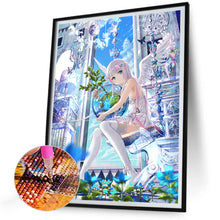 Load image into Gallery viewer, Diamond Painting - Full Round - Angel girl embracing the world tree (30*40CM)
