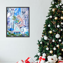 Load image into Gallery viewer, Diamond Painting - Full Round - Angel girl embracing the world tree (30*40CM)