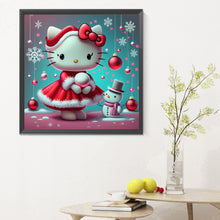 Load image into Gallery viewer, Diamond Painting - Full Round - hello kitty (30*30CM)