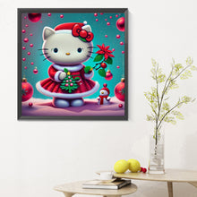 Load image into Gallery viewer, Diamond Painting - Full Round - hello kitty (30*30CM)