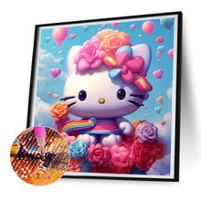 Load image into Gallery viewer, Diamond Painting - Full Round - hello kitty (30*30CM)