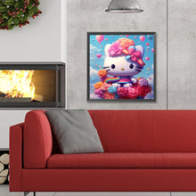 Load image into Gallery viewer, Diamond Painting - Full Round - hello kitty (30*30CM)