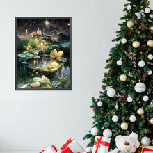 Load image into Gallery viewer, Diamond Painting - Full Round - Dreamy scenery on the lake (30*40CM)