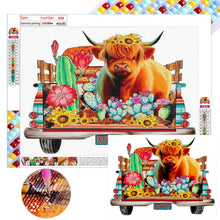 Load image into Gallery viewer, Diamond Painting - Full Square - sunflower yak (40*30CM)