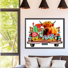 Load image into Gallery viewer, Diamond Painting - Full Square - sunflower yak (40*30CM)