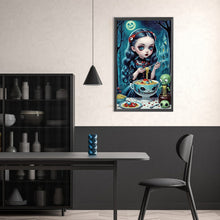 Load image into Gallery viewer, Diamond Painting - Full Round - Big-eyed witch (30*50CM)