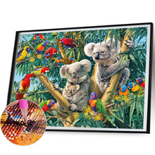 Load image into Gallery viewer, Diamond Painting - Full Round - Koala and bird (60*50CM)