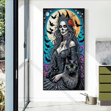 Load image into Gallery viewer, Diamond Painting - Full Round - Dark Skeleton Queen (40*70CM)