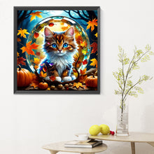 Load image into Gallery viewer, Diamond Painting - Full Round - cat (30*30CM)