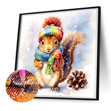 Load image into Gallery viewer, Diamond Painting - Full Round - squirrel (30*30CM)
