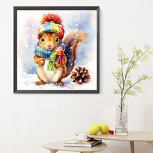 Load image into Gallery viewer, Diamond Painting - Full Round - squirrel (30*30CM)
