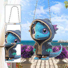 Load image into Gallery viewer, Cool Pterodactyl Single-Sided 5D DIY Diamond Painting Hanging Pendant (#2)