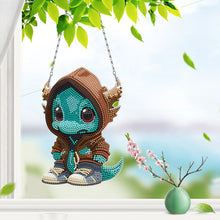Load image into Gallery viewer, Cool Pterodactyl Single-Sided 5D DIY Diamond Painting Hanging Pendant (#3)