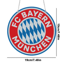 Load image into Gallery viewer, Badge Label Diamond Painting Hanging Pendant Suncatcher (FC Bayern Munchen)