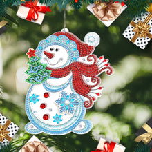Load image into Gallery viewer, Special Shape Diamond Art Hanging Lamp Diamond Art Handmade Craft (Christmas #3)