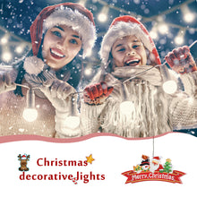 Load image into Gallery viewer, Special Shape Diamond Art Hanging Lamp Diamond Art Handmade Craft (Christmas #6)