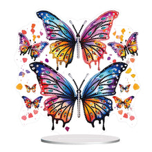Load image into Gallery viewer, Butterfly Round+Special Shape Diamond Painting Art Tabletop Ornaments Kit (#1)